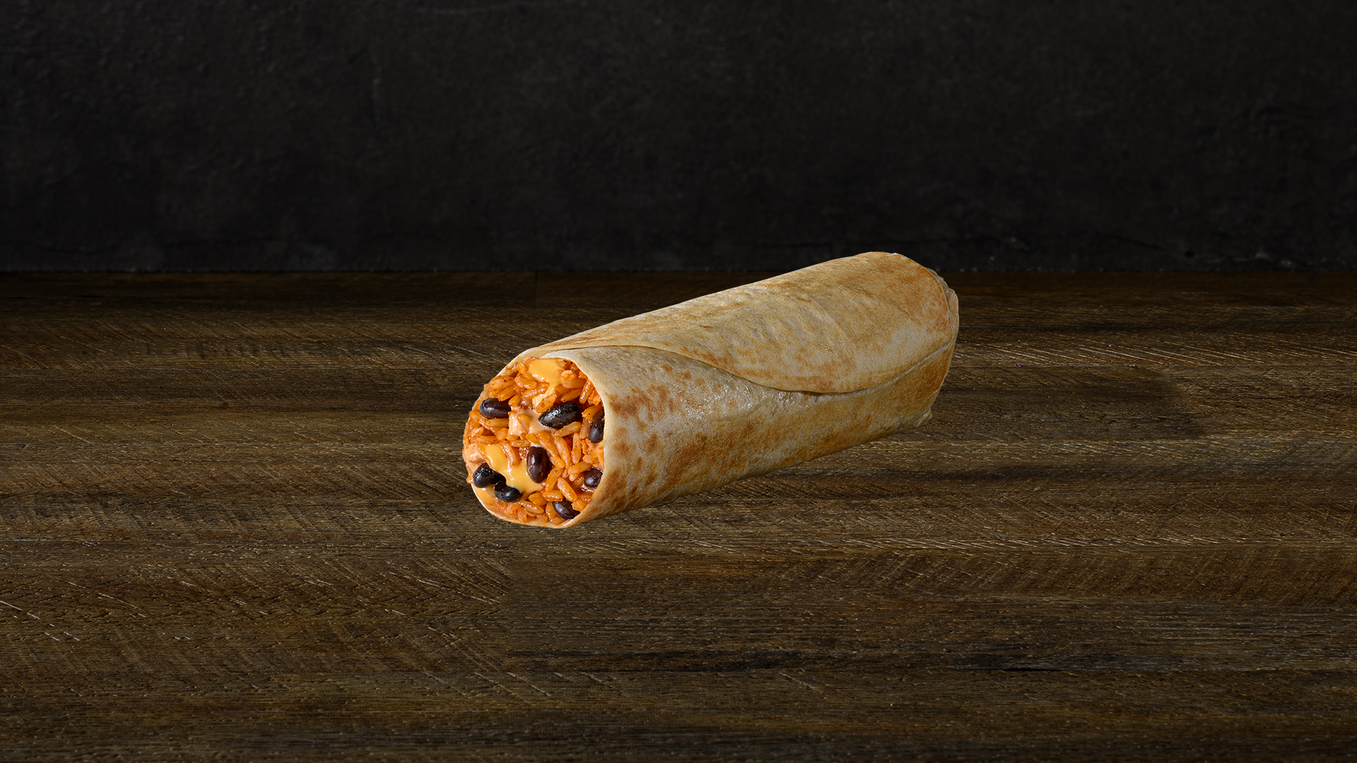Cheesy Bean Burrito