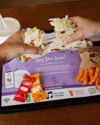 The $5 Cheesy G Taco. A Crunchy Taco wrapped in a cheesy, toasted flatbread. It's worth not cooking dinner for.